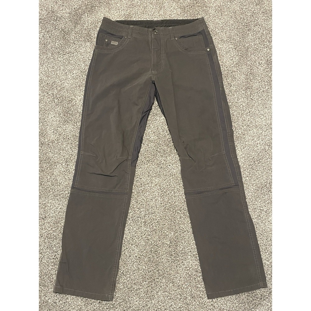 Kuhl Mens Hiking Pants Durable Lightweight Stretch Panels 32x32 (33x31 true)